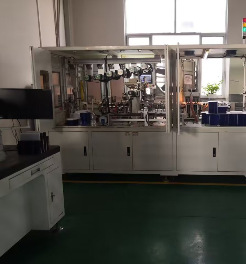 Surface-treatment machine on the epoxy floor